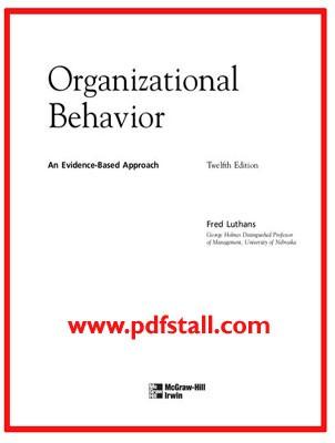 Organizational Behavior Fred Luthans